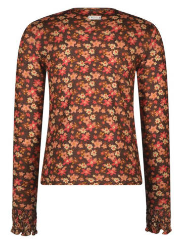 B.Nosy Longsleeve "Tally" donkerbruin/beige