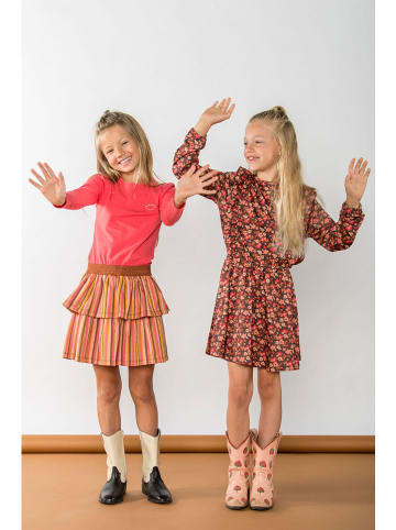 B.Nosy Kleid "Dawn" in Pink/ Hellbraun