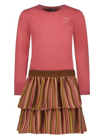 B.Nosy Jurk "Dawn" roze/lichtbruin
