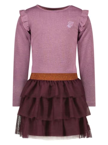 B.Nosy Kleid "Dali" in Lila/ Dunkelrot