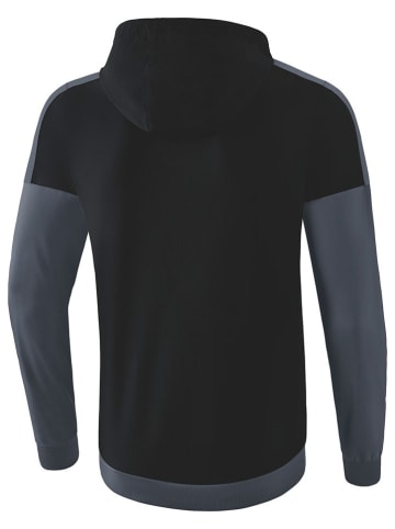 erima Trainingsjacke "Squad" in Schwarz/ Grau