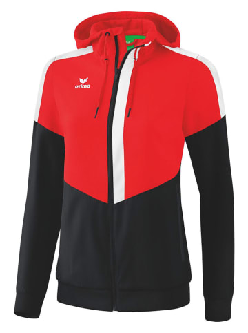 erima Trainingsjacke "Squad" in Rot/ Schwarz