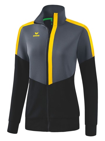 erima Trainingsjacke "Squad Worker" in Schwarz/ Grau