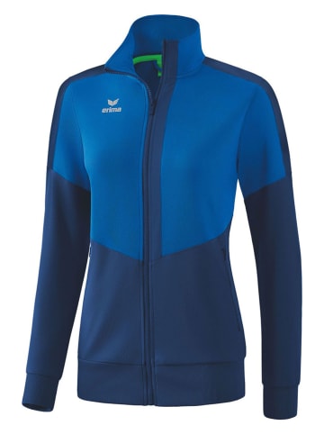 erima Trainingsjacke "Squad Worker" in Blau/ Dunkelblau