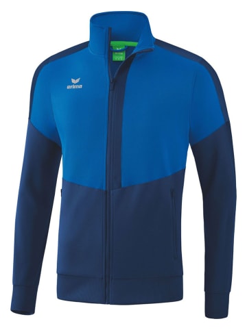 erima Trainingsjacke "Squad Worker" in Blau/ Dunkelblau