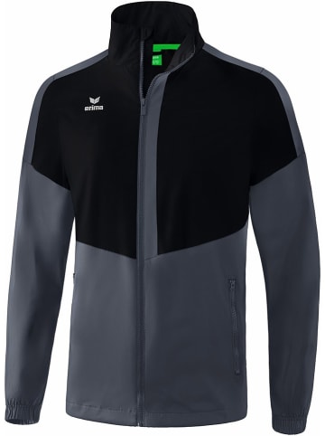 erima Funktionsjacke "Squad" in Schwarz/ Grau