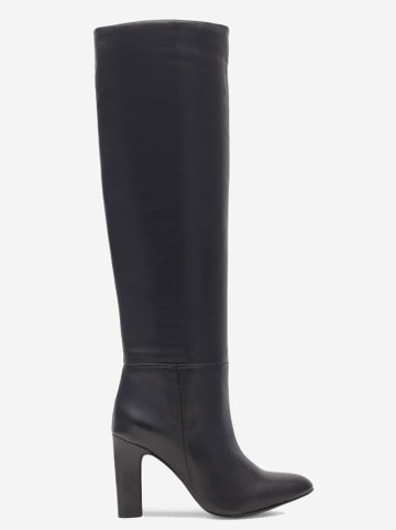 Gino Rossi Leder-Stiefel in Schwarz