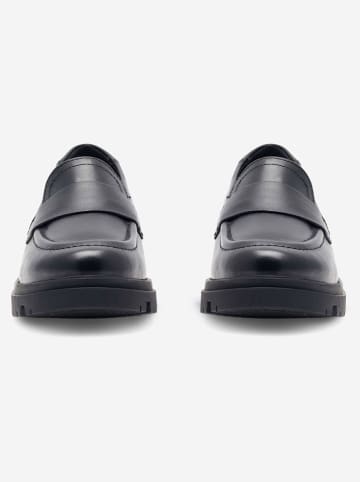 Lasocki Leren mocassins zwart