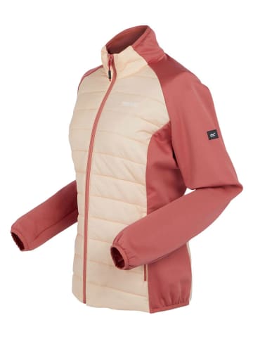 Regatta Hybride jas "Clumber V" beige/rood