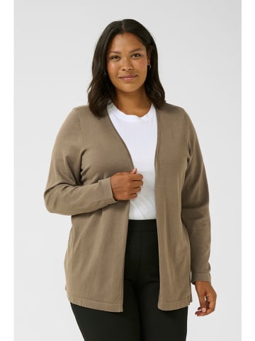 Kaffe Cardigan "Farsia" in Hellbraun