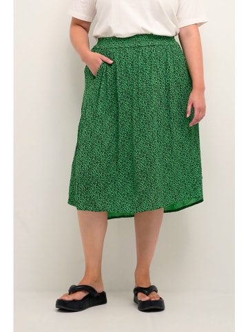 Kaffe Rok "Isma" groen/zwart