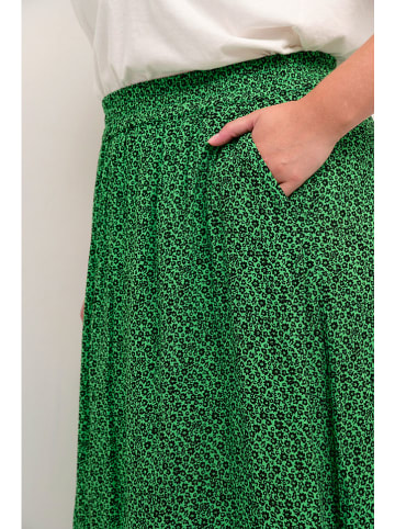 Kaffe Rok "Isma" groen/zwart