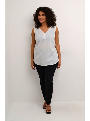 Kaffe Top "Abby" wit