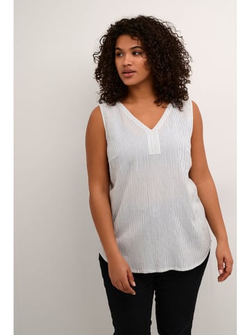 Kaffe Top "Abby" in Weiß