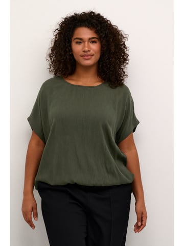 Kaffe Shirt "Ami" in Dunkelgrün
