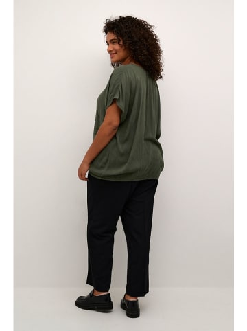 Kaffe Shirt "Ami" in Dunkelgrün