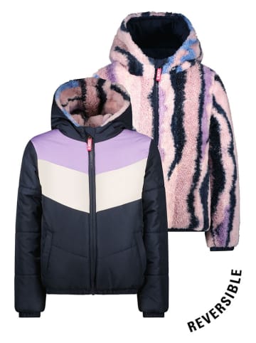 B.Nosy Steppjacke "Jamie" in Dunkelblau/ Rosa