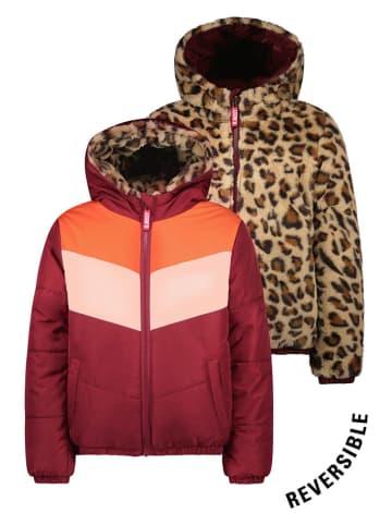 B.Nosy Steppjacke "Jamie" in Rot/ Beige