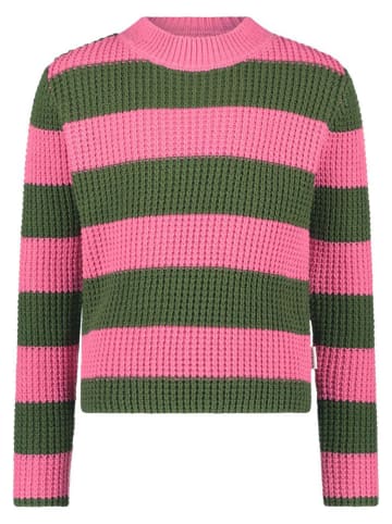 B.Nosy Pullover "Kendall" in Pink/ Khaki