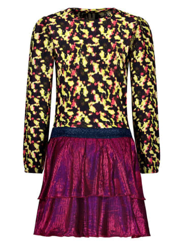 B.Nosy Kleid "Daisy" in Lila/ Schwarz/ Gelb