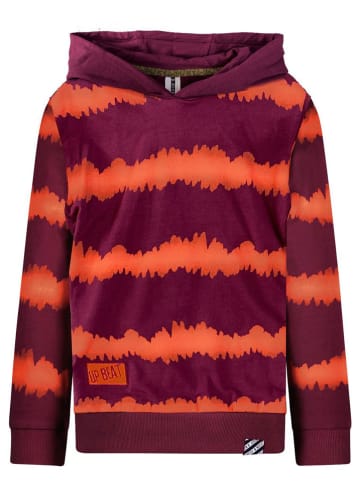 B.Nosy Hoodie "Steve" in Lila/ Orange