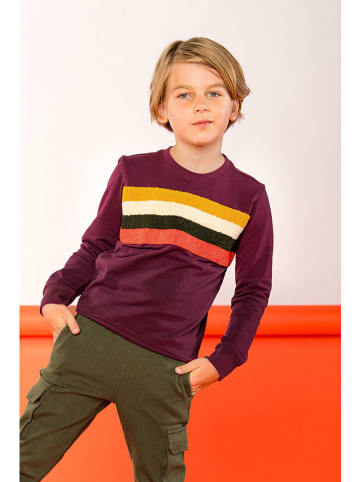 B.Nosy Sweatshirt "Sven" in Dunkelrot