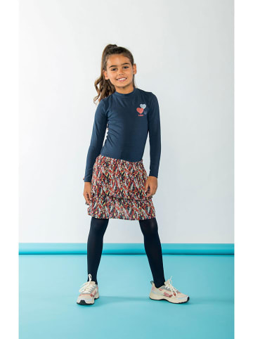 B.Nosy Kleid "Dante" in Dunkelblau/ Braun/ Hellblau