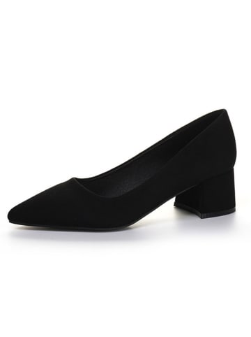C'M Pumps in Schwarz