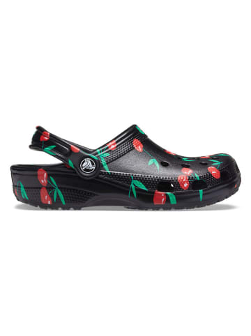 Crocs Chodaki "Classic Vacay Vibes Cherry" w kolorze czarno-czerwonym