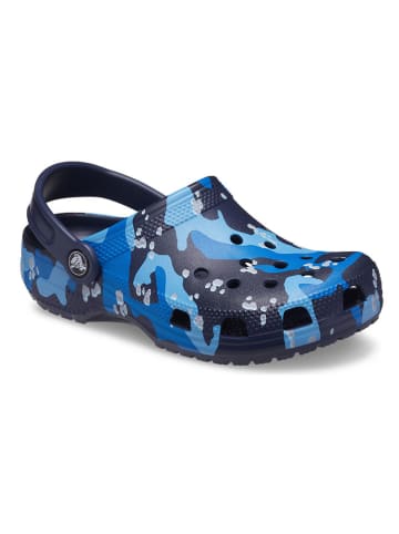 Crocs Crocs "Classic Camo" in Dunkelblau/ Blau
