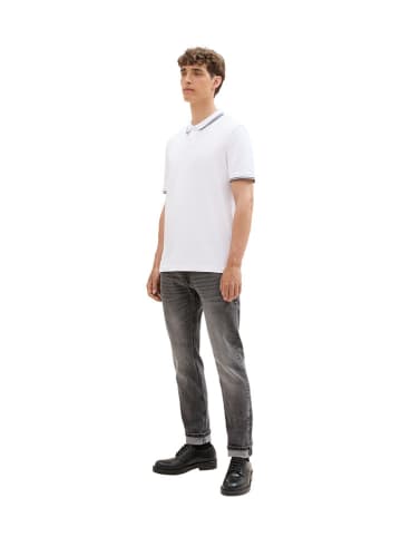 TOM TAILOR Denim Spijkerbroek "Piers" - slim fit - antraciet