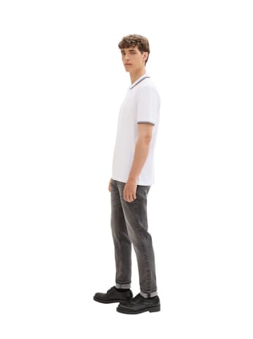 TOM TAILOR Denim Spijkerbroek "Piers" - slim fit - antraciet