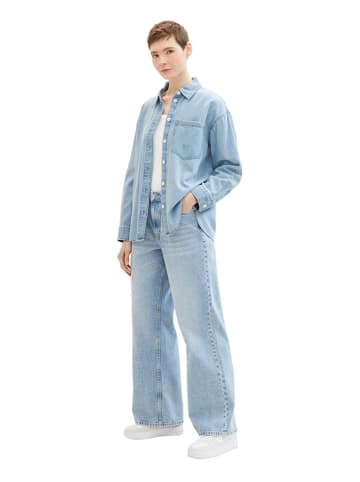 Tom Tailor Jeanshemd in Hellblau