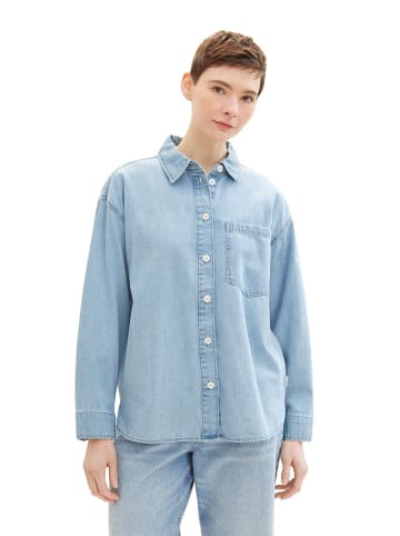 Tom Tailor Jeanshemd in Hellblau