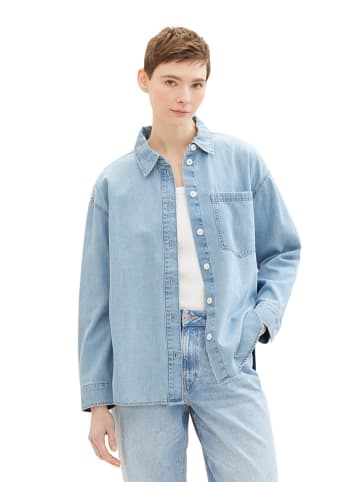 Tom Tailor Spijkerblouse lichtblauw