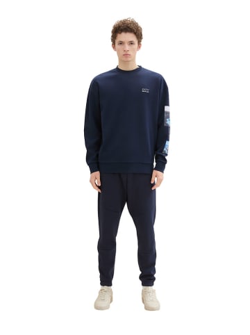 Tom Tailor Bluza w kolorze granatowym