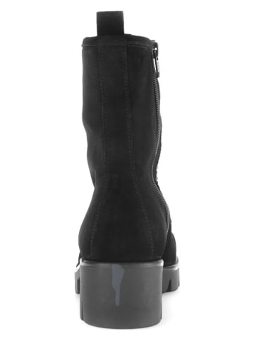 Gabor Leren boots zwart