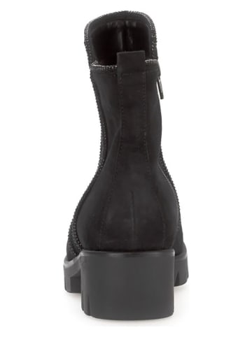 Gabor Leren boots zwart