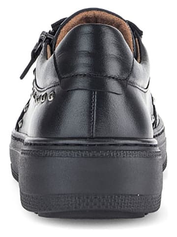 Gabor Leren sneakers zwart