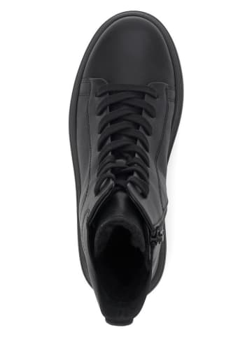 Gabor Leder-Boots in Schwarz