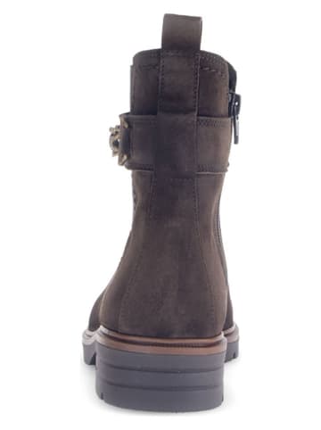 Gabor Leren boots bruin