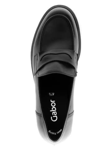 Gabor Leder-Pumps in Schwarz
