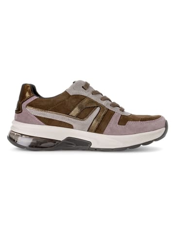 Gabor Sneakersy w kolorze jasnoróżowo-brązowym