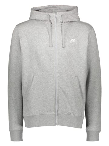 Nike Sweatjacke "NSW Club" in Grau