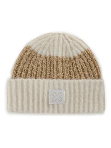 Codello Mütze in Creme/ Hellbraun