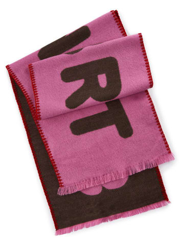 Codello Sjaal lichtroze/bruin - (L)190 x (B)33 cm