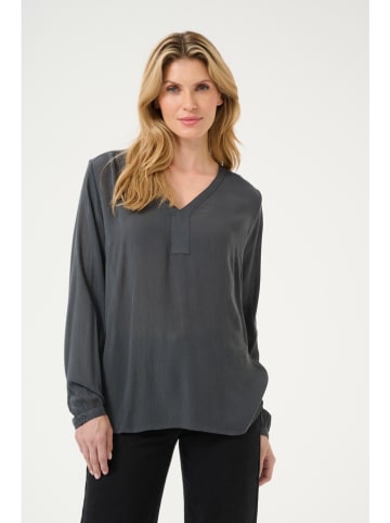 Kaffe Bluse "Amber" in Anthrazit