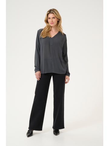 Kaffe Bluse "Amber" in Anthrazit