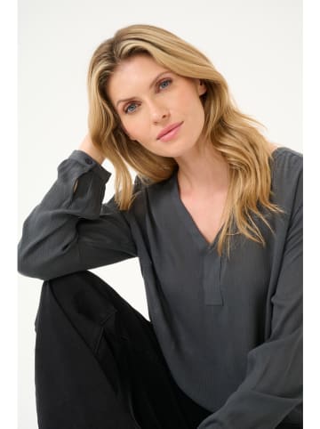 Kaffe Bluse "Amber" in Anthrazit
