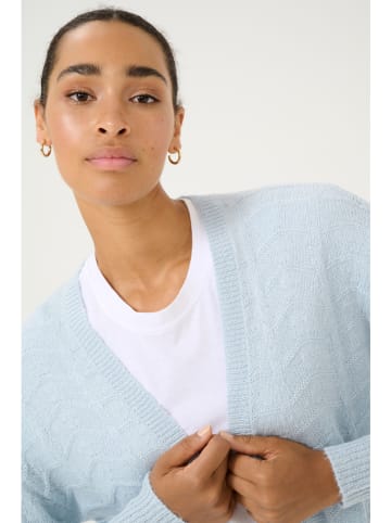 Kaffe Cardigan "Emria" in Hellblau